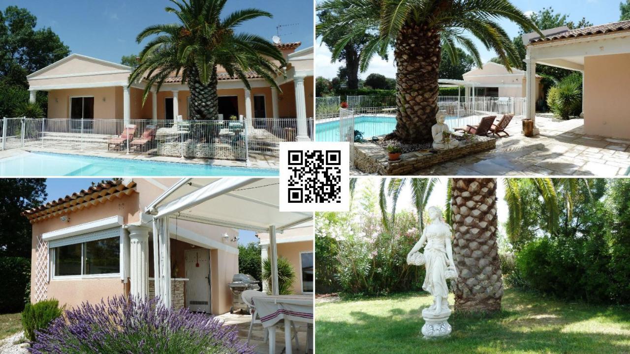 Les Cigalous Bed & Breakfast Restinclieres Exterior photo